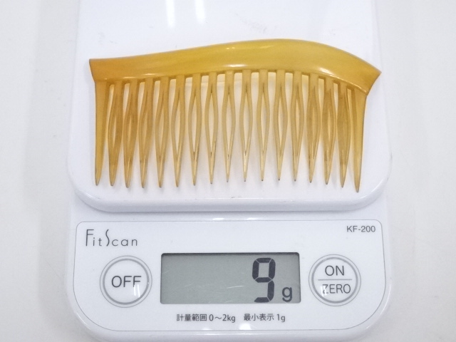 アンティーク着物 ] - 櫛・簪 本鼈甲製 櫛（9g） □z | ネットショップ